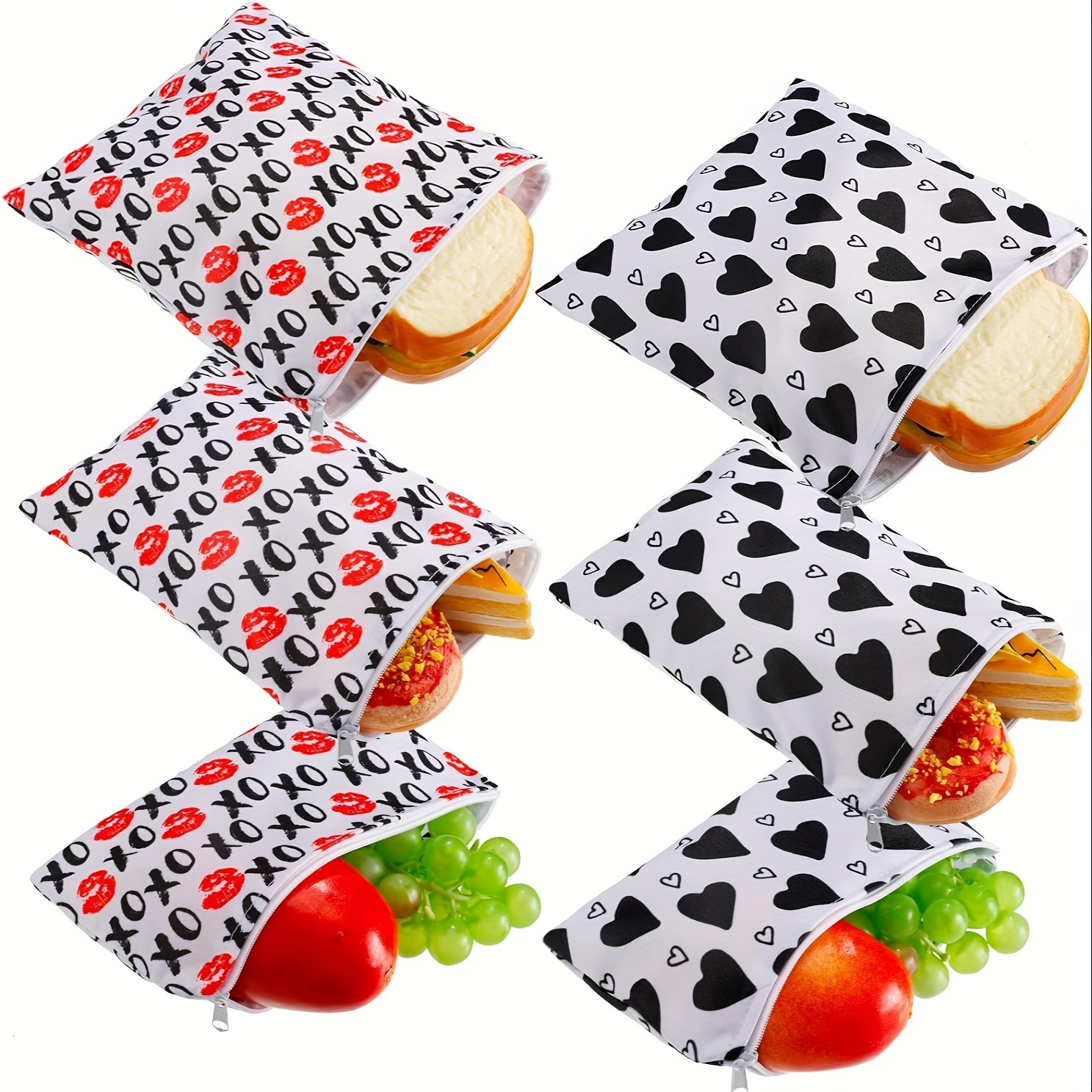 Unicore Snack Bags, Reusable KIds Snack Bags Unicore, Sandwich Reusable Bags,  Kids Reusable Sandwich Bag, Kids Snack Containers, 