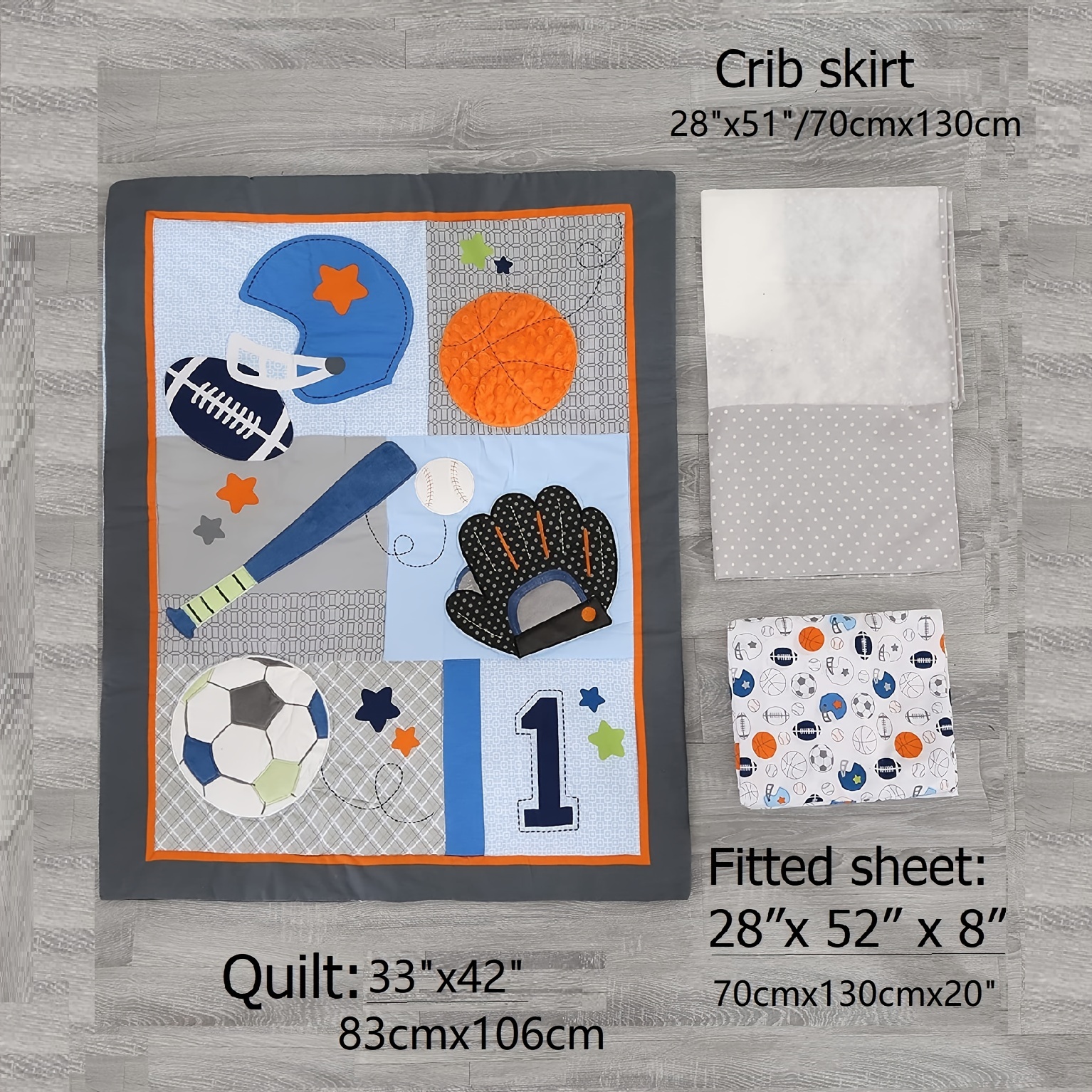 Baby boy hotsell sports bedding