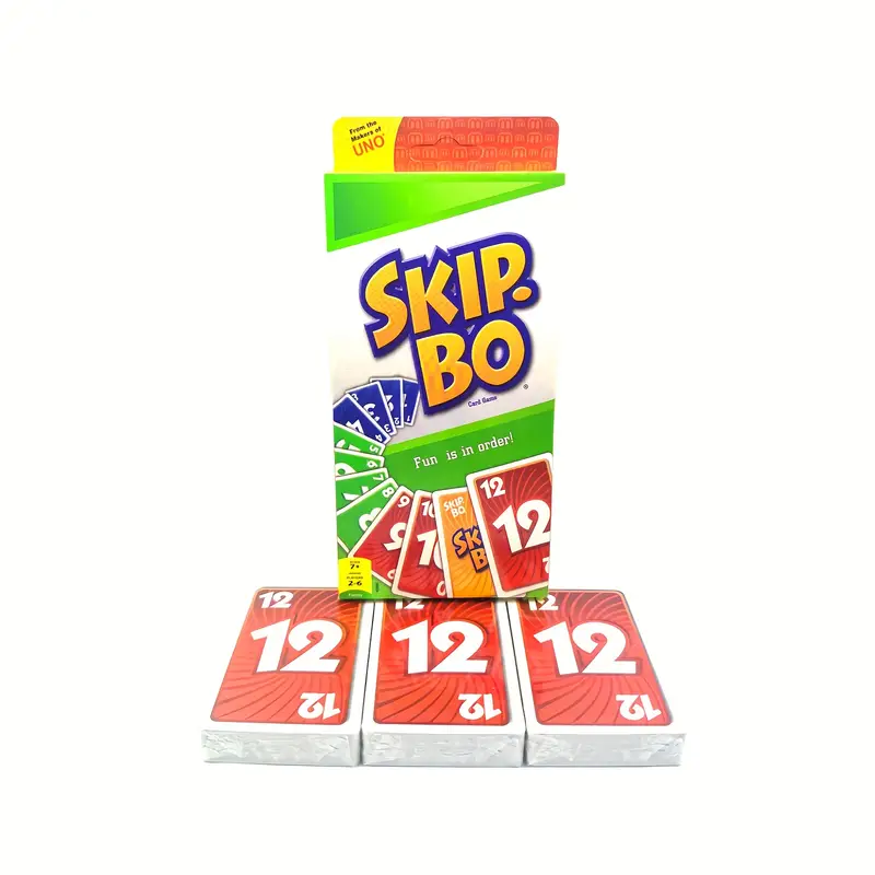 Skip Bo Series: Jeux de cartes classiques pour soirées - Temu France