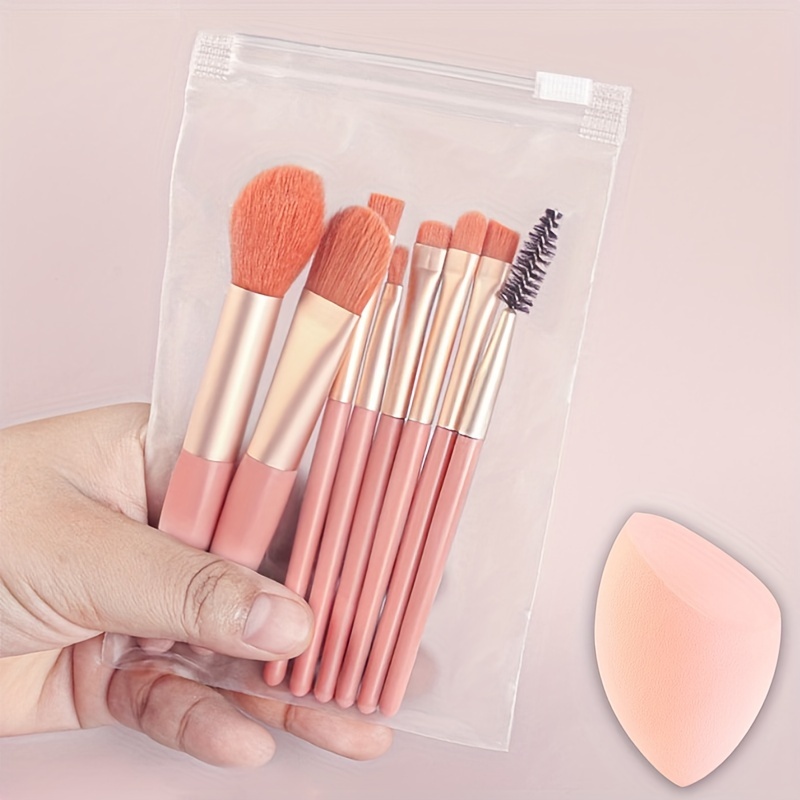 Juego Brochas Maquillaje Suave Esponjoso Profesional Base - Temu