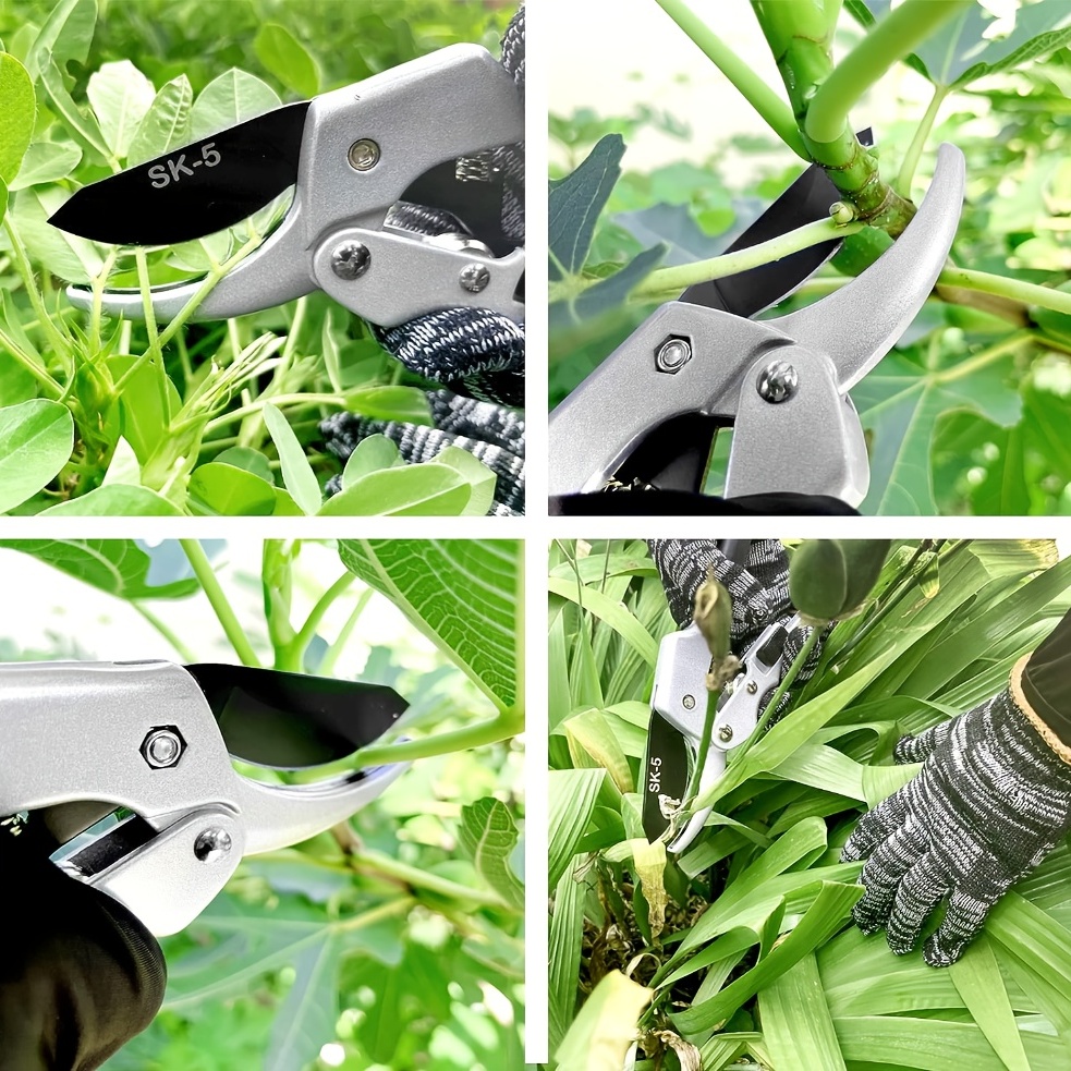 1pc Heavy Duty Pruning Shears For Weak Hands For Women Men Hand Pruner  Garden Shears For Arthritic Hands Garden Scissors For Garden, Hand Tool