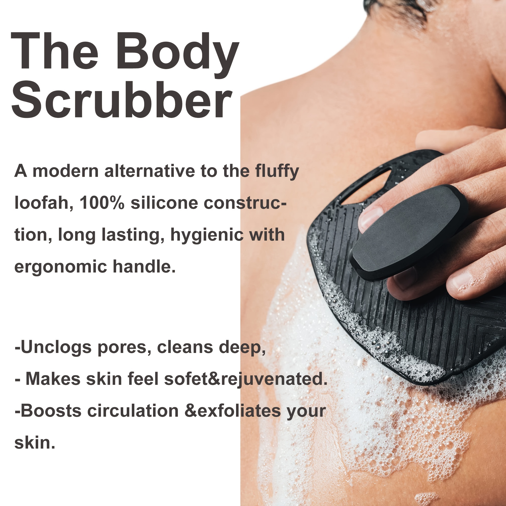 Silicone Grooming tools and personal care products for men