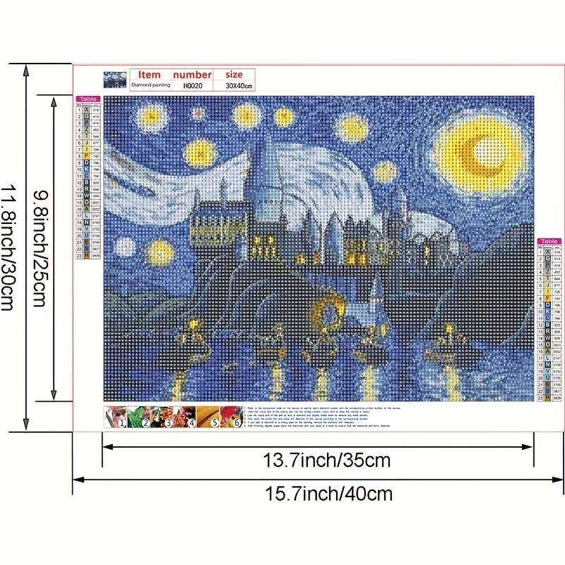  WHYCJXWL 5D Diamond Painting Kits for Adults and Kids