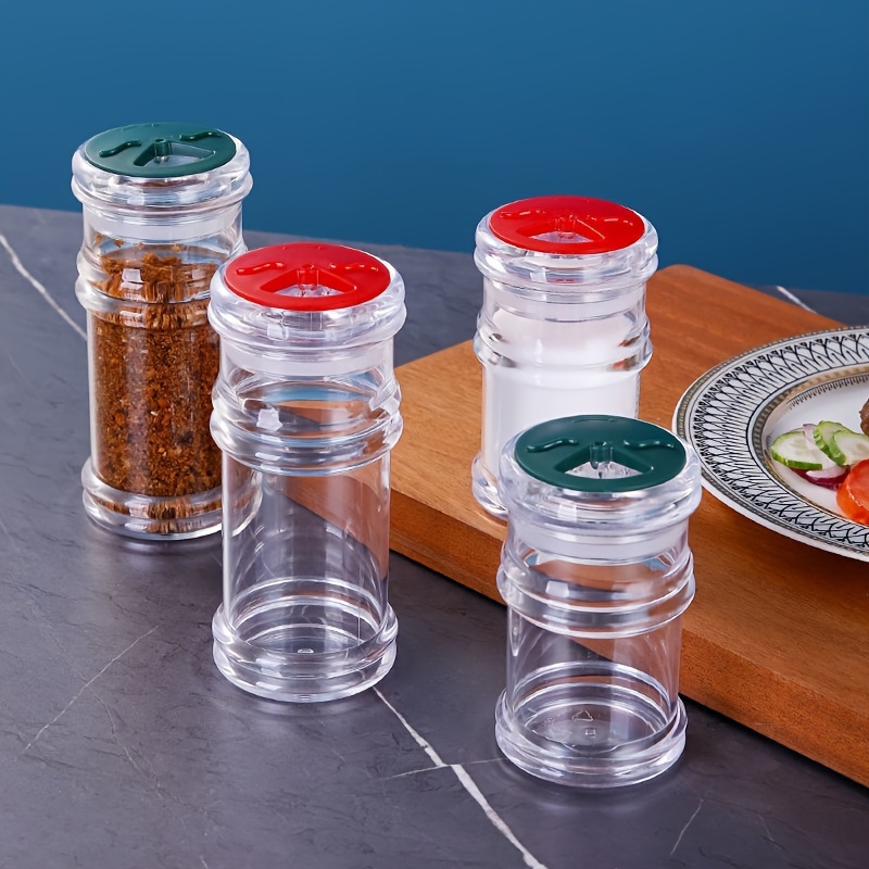 Empty Plastic Spice Bottles For Storing Barbecue Seasoning Salt