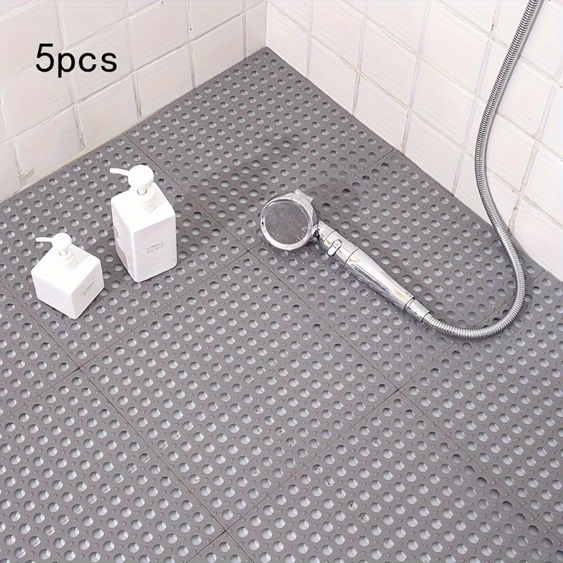 Plastic Foot Massage Toilet Splicing Ground Mat