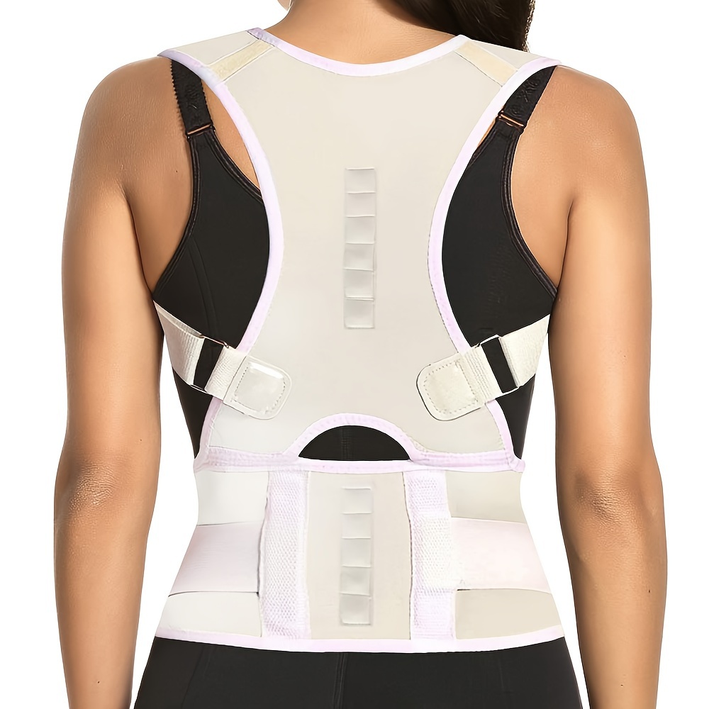 Posture Corrector Back Body Brace Adjustable Lumbar Shoulder Spinal Support  Belt