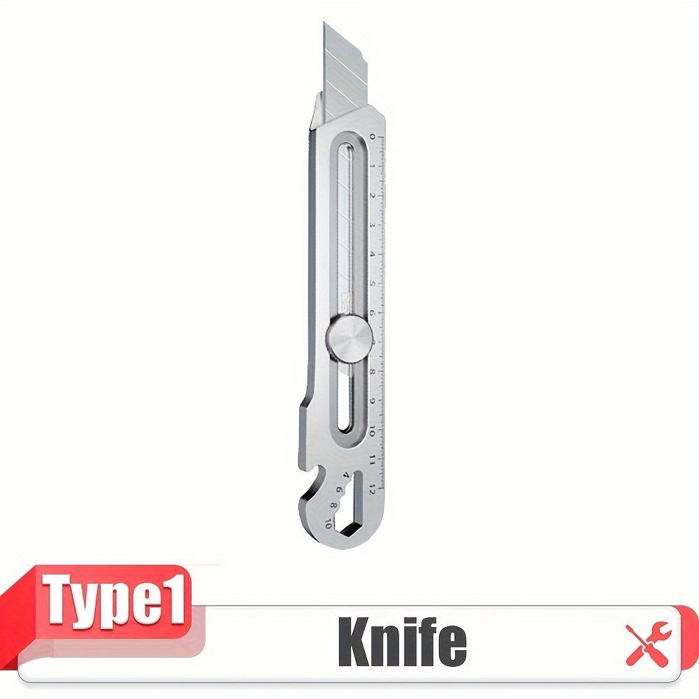 1 Multi function Stainless Steel Utility Knife Tail Break - Temu