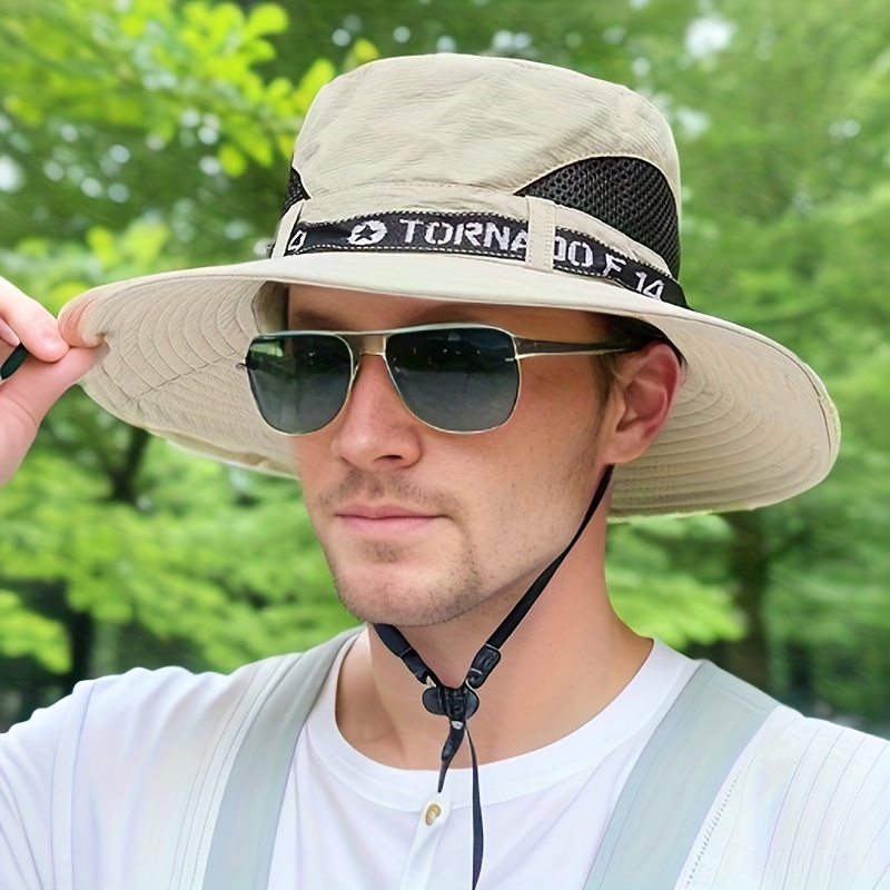 1pc Foldable Baseball Cap With Detachable Cape And Face Cover Set For Men,  Breathable Outdoor Sun Protection Fishing Hat Uv Proof And Water Resistant  For Hiking