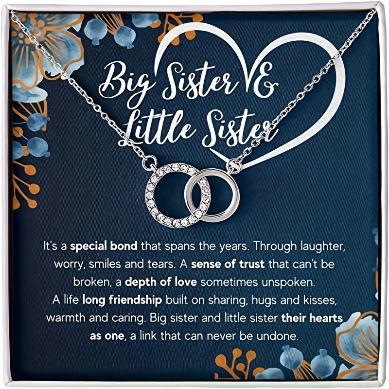 Big circle little deals circle necklace