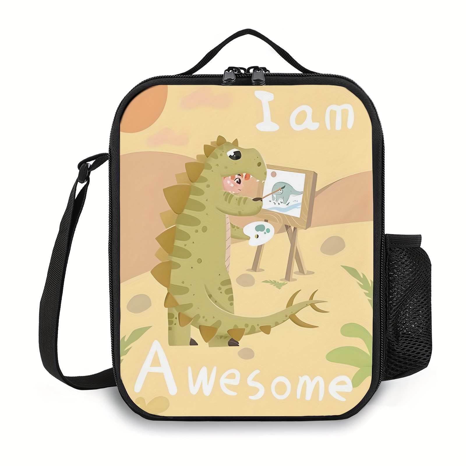 Is That The New 1pc Cartoon Dinosaur Pattern Lunch Bag ??