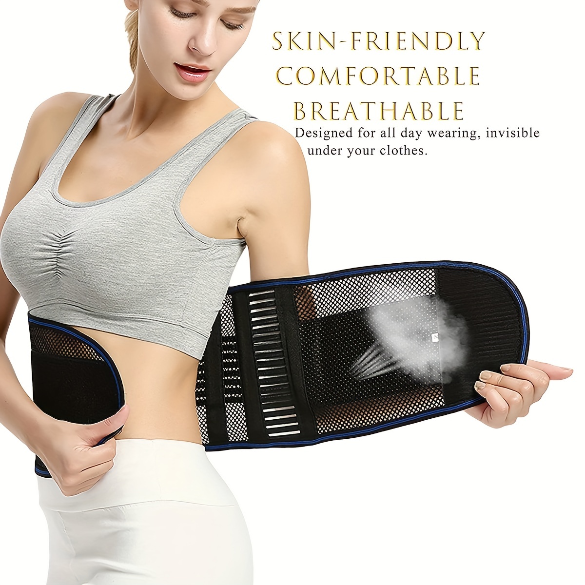 Breathable Lumbar Corset for the Back Waist Belt Women Medical