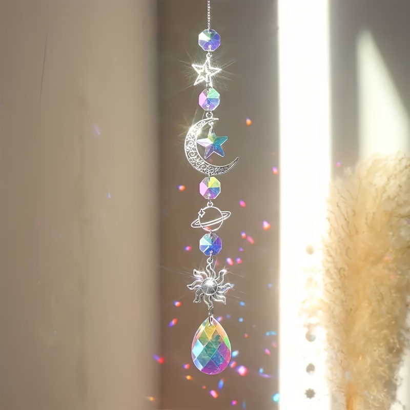 1 Pièce Prisme De Boule De Cristal, Capteur De Soleil Et De Lune