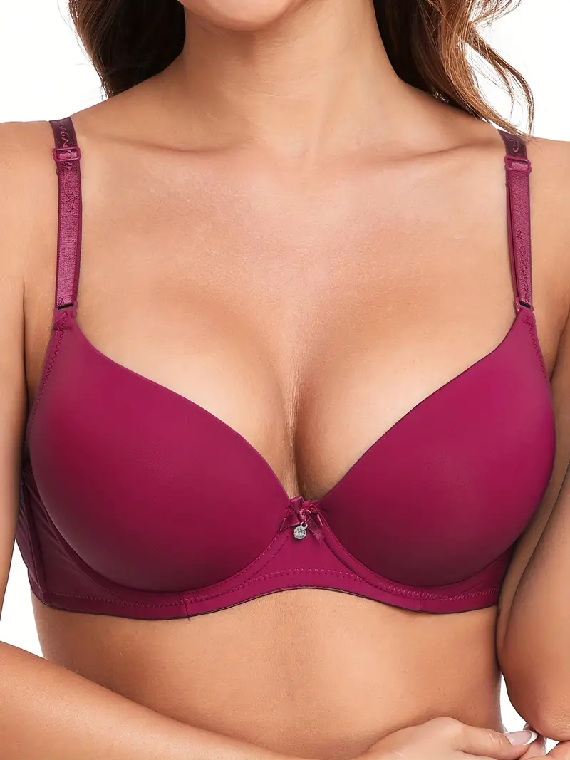 Women's Push Up Bras Wireless Solid Full Coverage Bras for Saggy Breasts No  Underwire Comfort Sexy Lace Everyday Bras