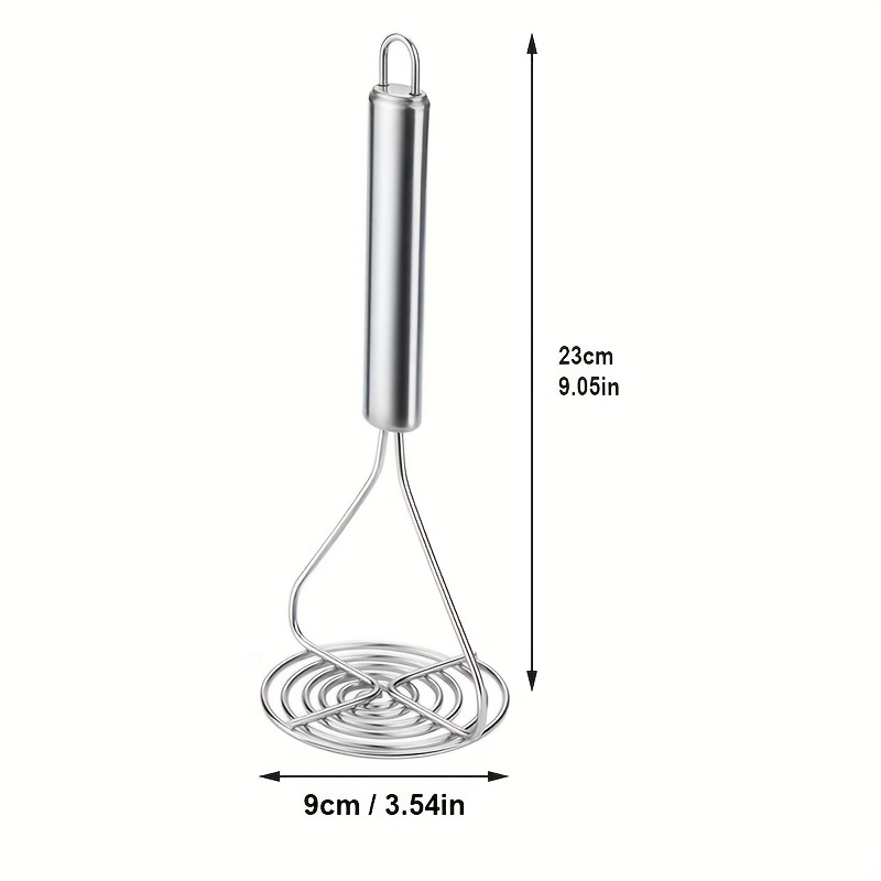 Stainless Steel Thick Potato Masher Fruits Masher Kitchen - Temu