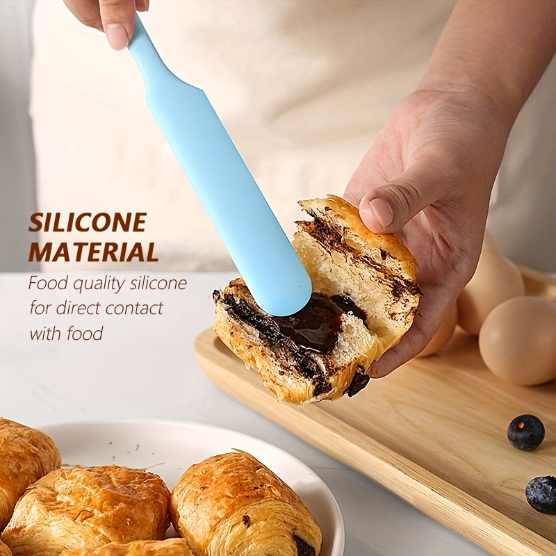 Silicone Jar Spatula, Food Grade Jam Spatula, Cake Cream Scraper, Kitchen  Baking Tools - Temu