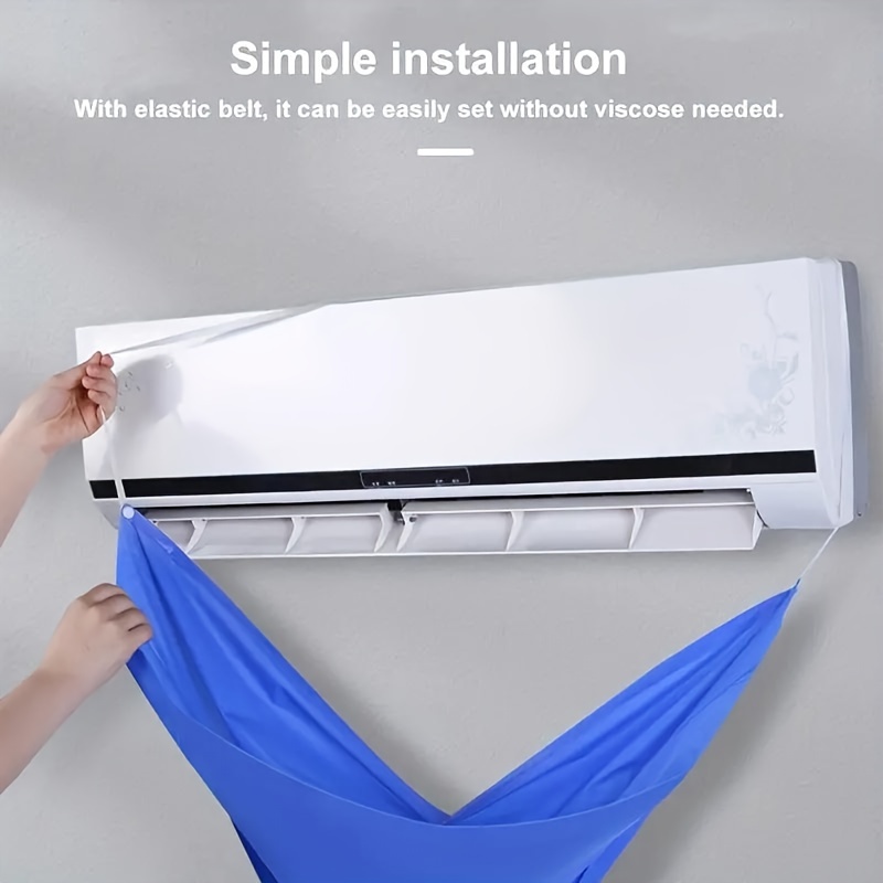Kit De Limpieza Para Aire Acondicionado De Pared - Incluye Funda Protectora Y Herramientas