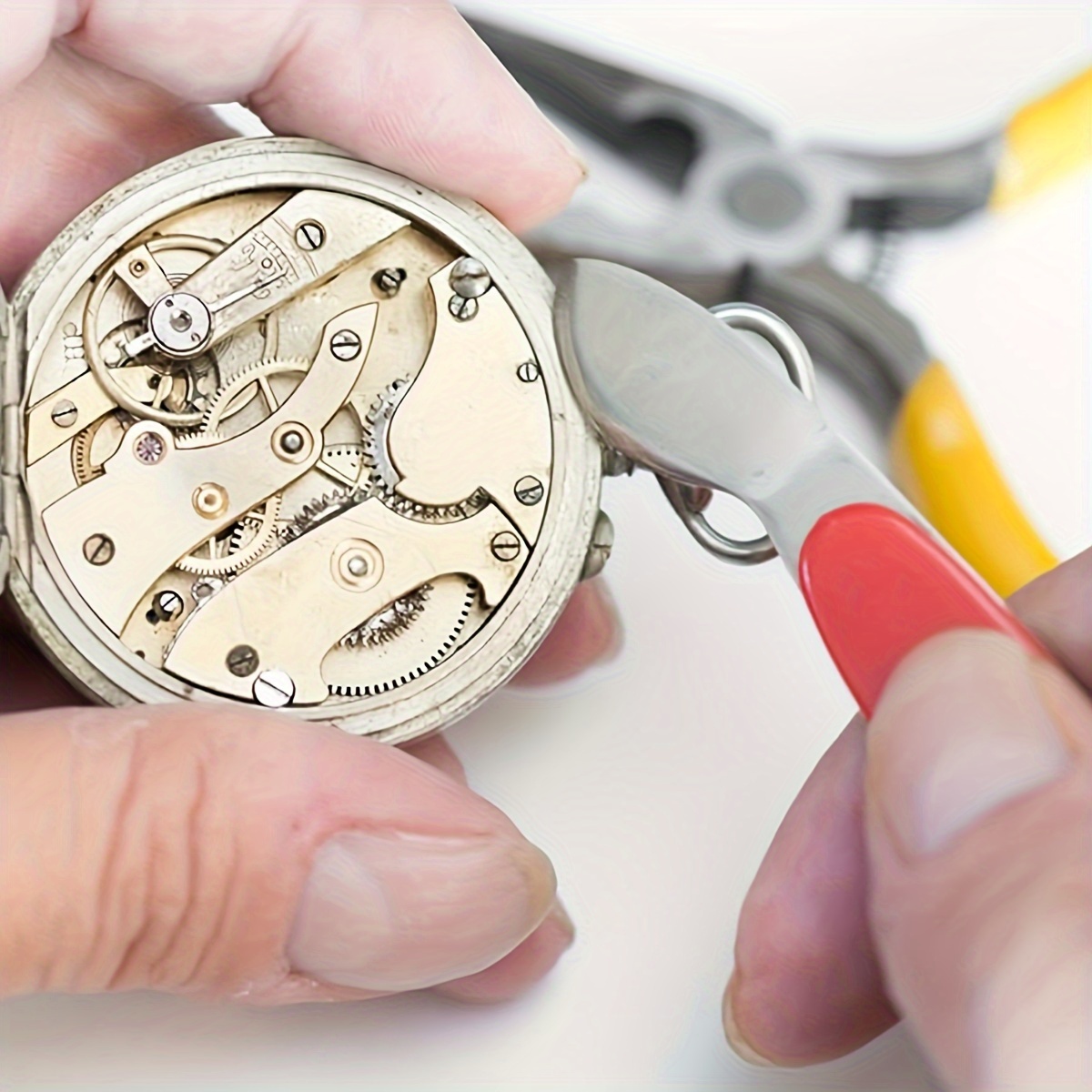 Apri Fondello Per Orologi Regolabile, Utensile Multiuso Per Cassa E Cover, Supporto Per Riparazioni