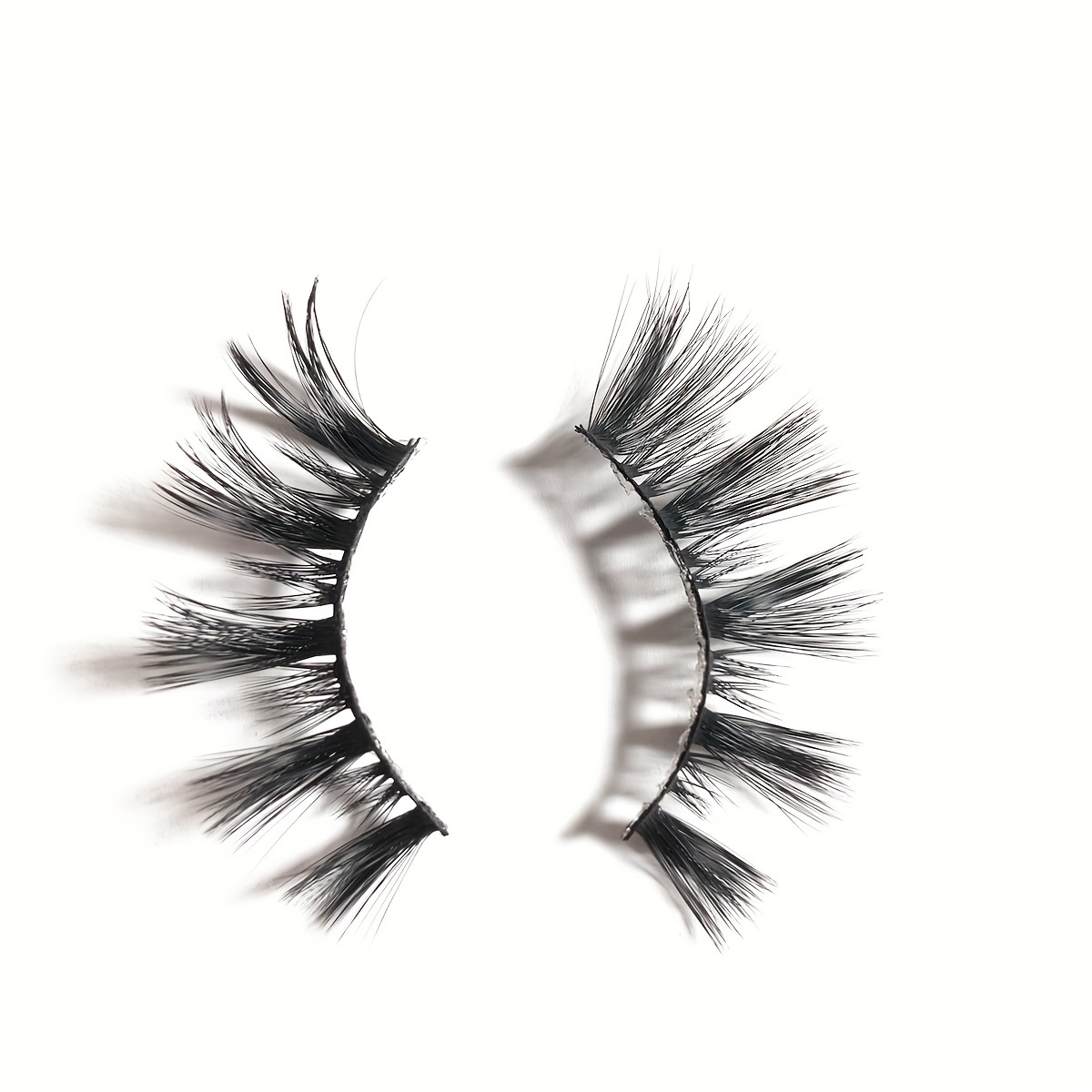 10 Pairs 3D False Eyelashes Thick Curling Long Messy Layers for Dance Parties