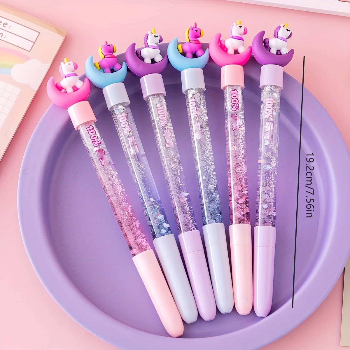 Ins Girl Heart Net Red Pen Set Student Creativity Cute Cartoon Gel