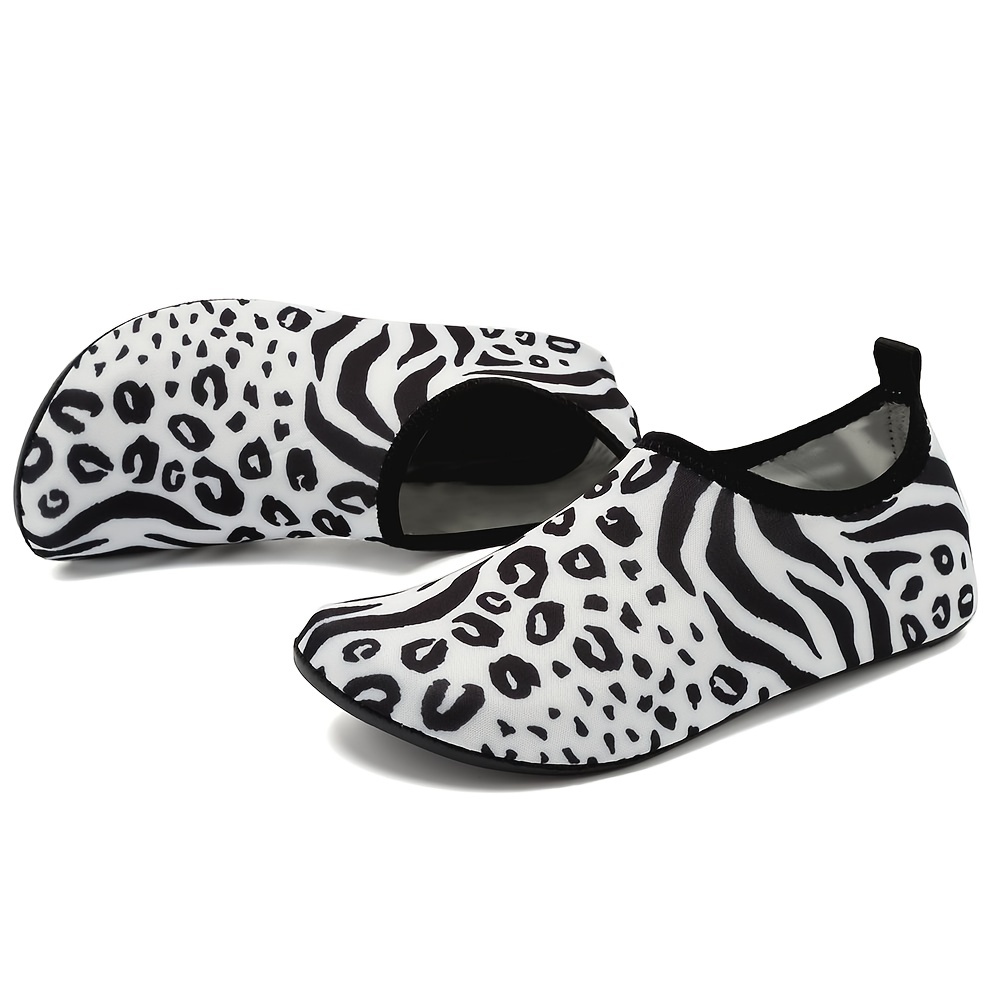 leopard water shoes