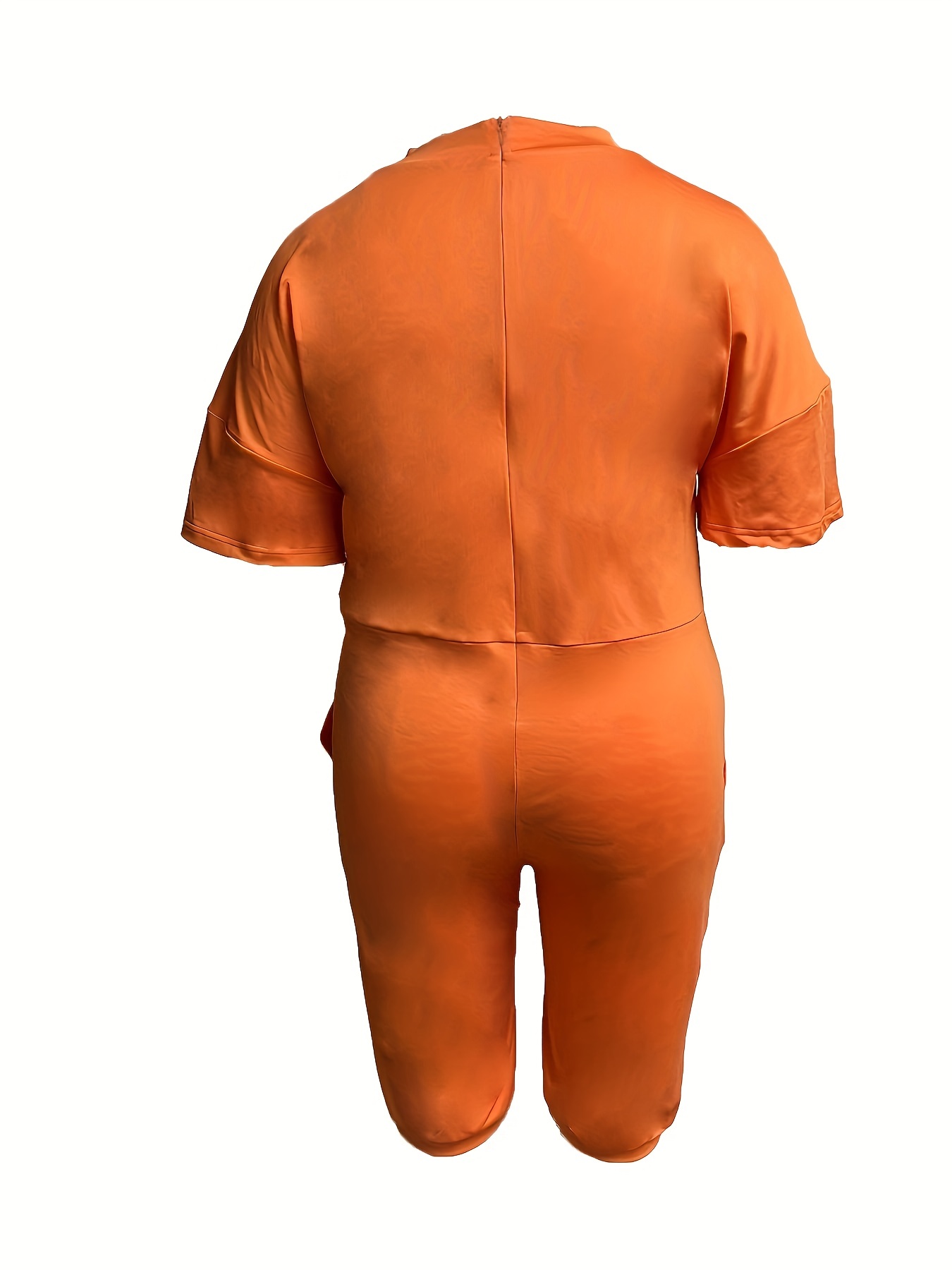 Plus Size Men's Prison Jumpsuit Costume