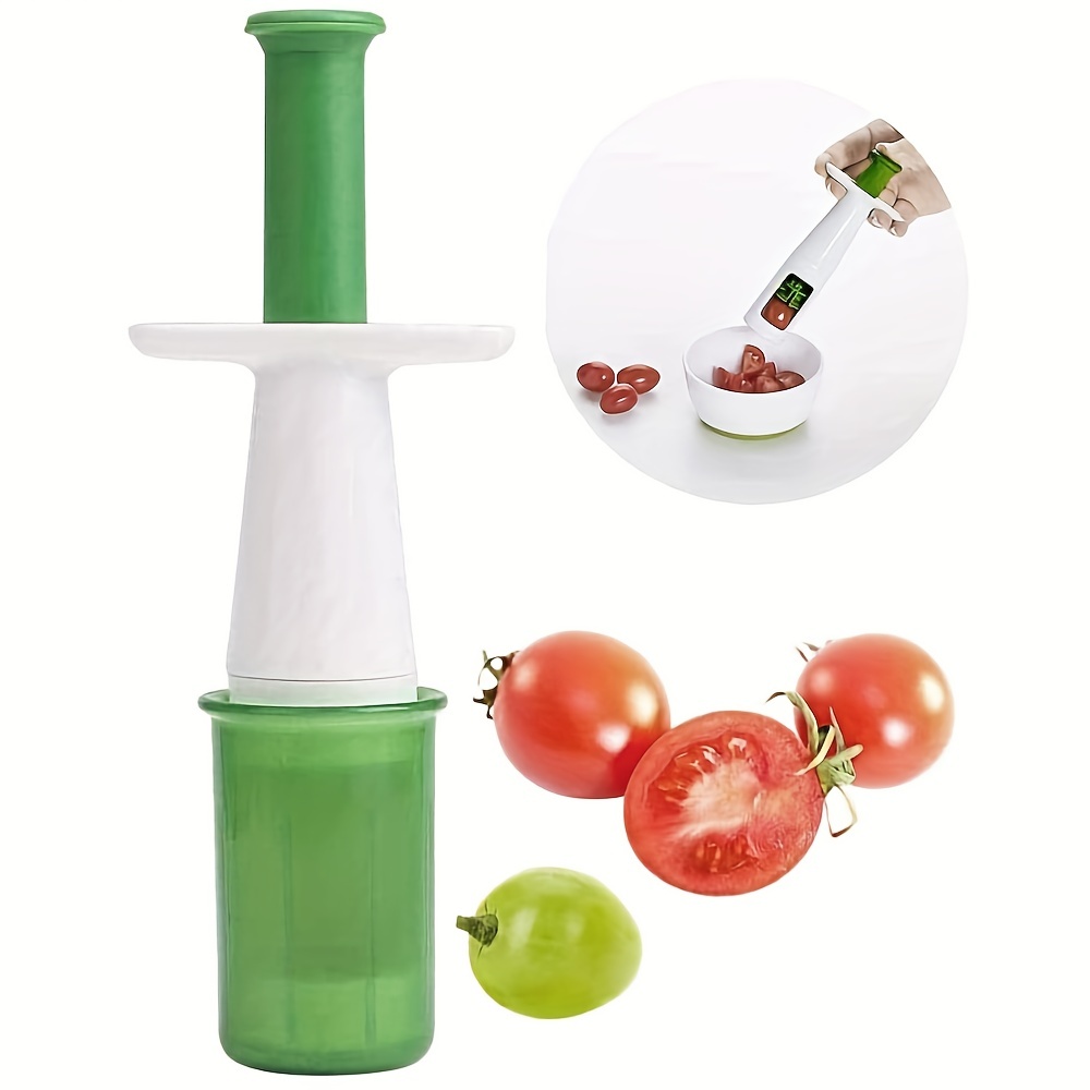 1pc Grape Cutter Grape Slicer Cherry Tomato Slicer Kitchen Gadgets - Home &  Kitchen - Temu