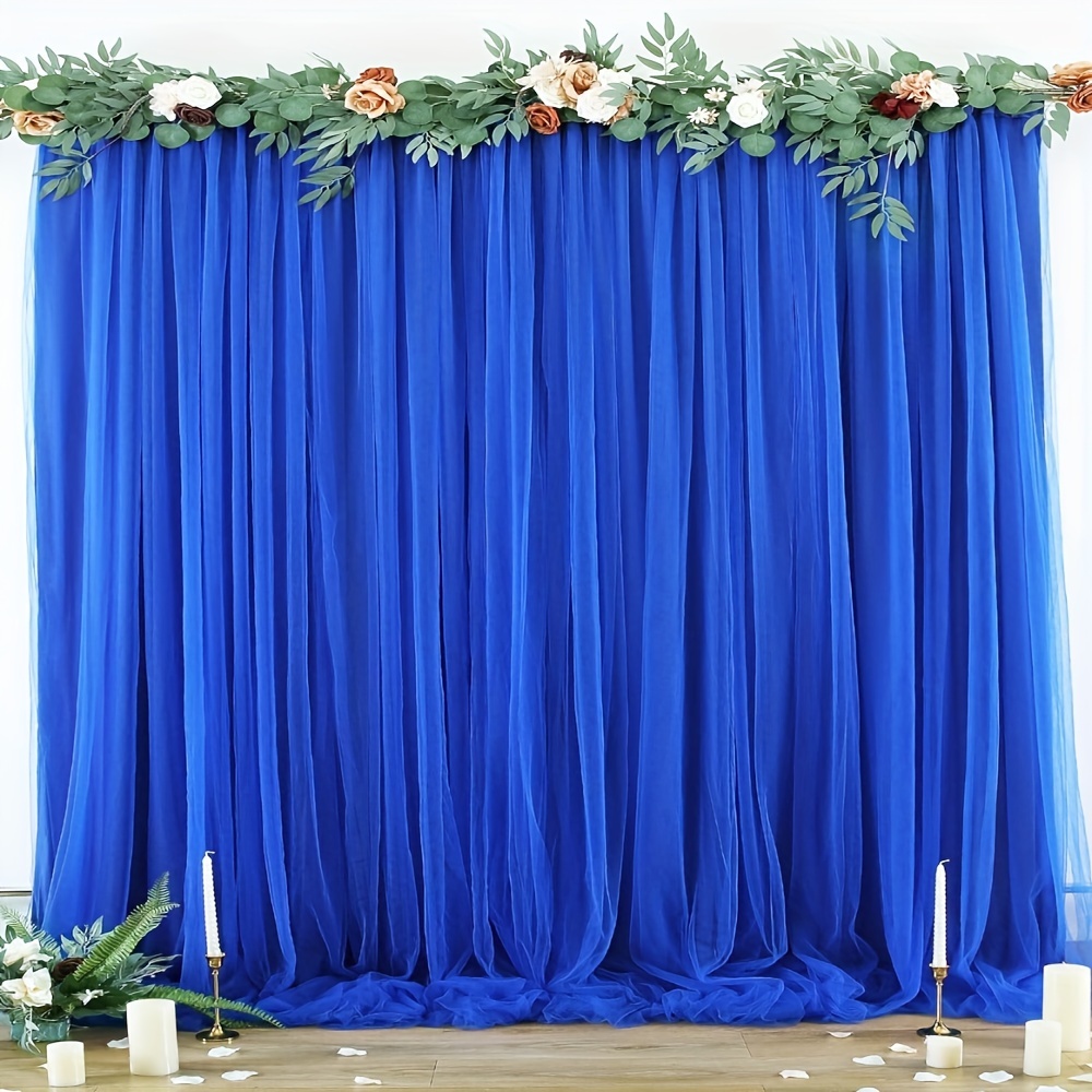 Champagne pure achtergrond gordijnen met verlichting koord voor parieten bruiloft tule achtergrond gordijn voor bruidsdouche babyborrel verjaardagsfeestje fotoshoot achtergrond muurdecoraties 2