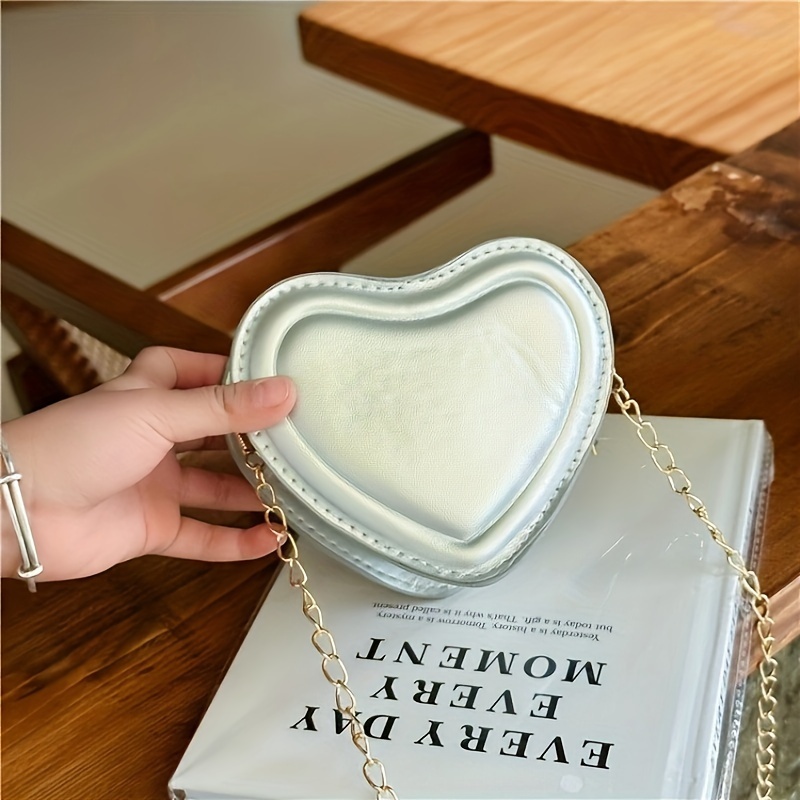 Boxy Heart Shaped Purse