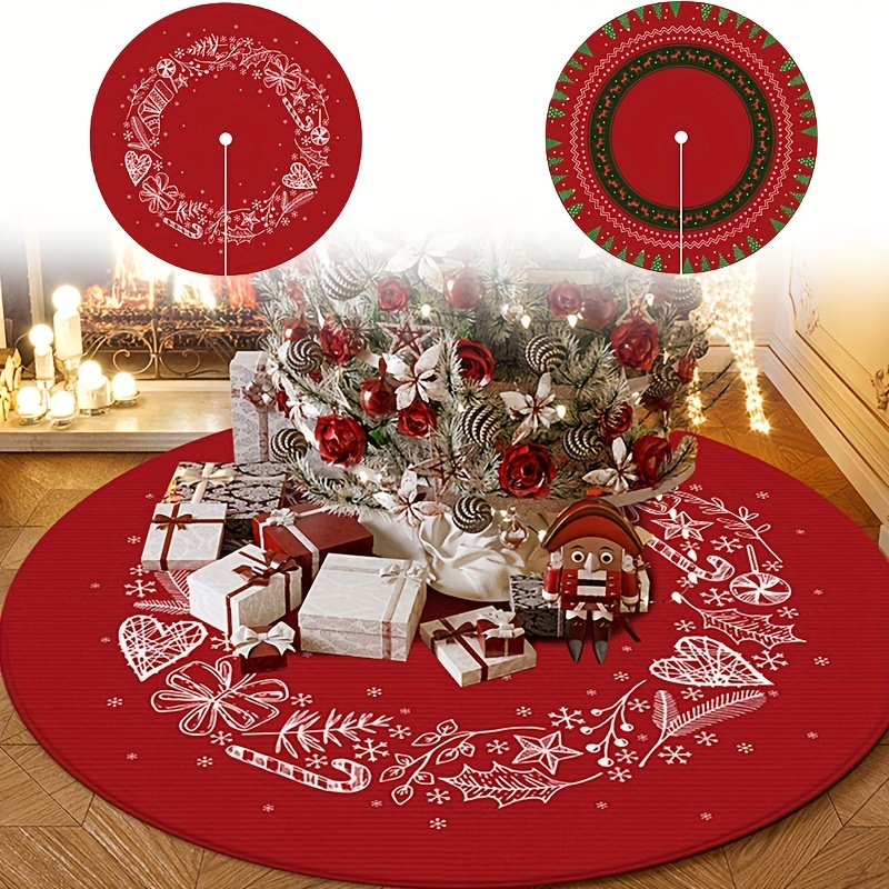 Comprar Alfombra decorativa navideña para el hogar, tapete con
