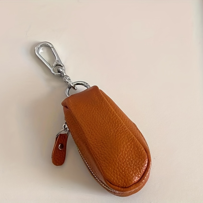 Slim Compact Leather Key Holder