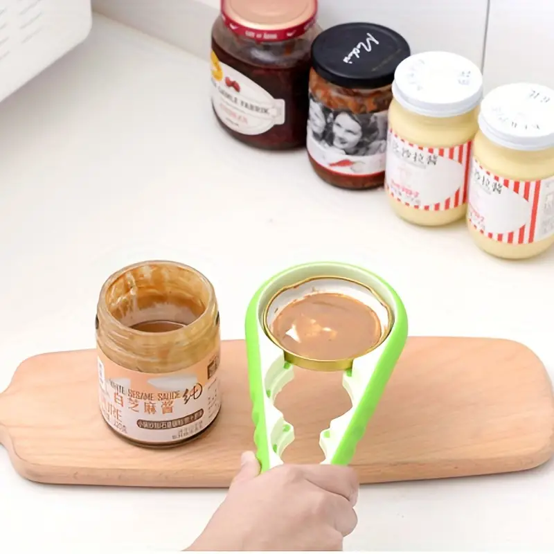 Jar Opener, Easy Grip Bottle Opener Twist Off Lid Quick Opening Cooking  Everyday Use For Weak Hands And Arthritic - Temu