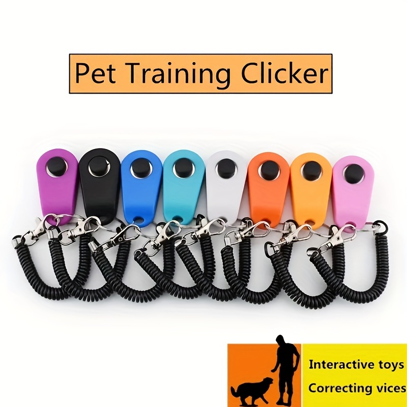 Pet Training Supplies Click Sound Clicker Dog Supplies Training Sounder  Clicker Sound Guide Durable Training Clicker for Dog