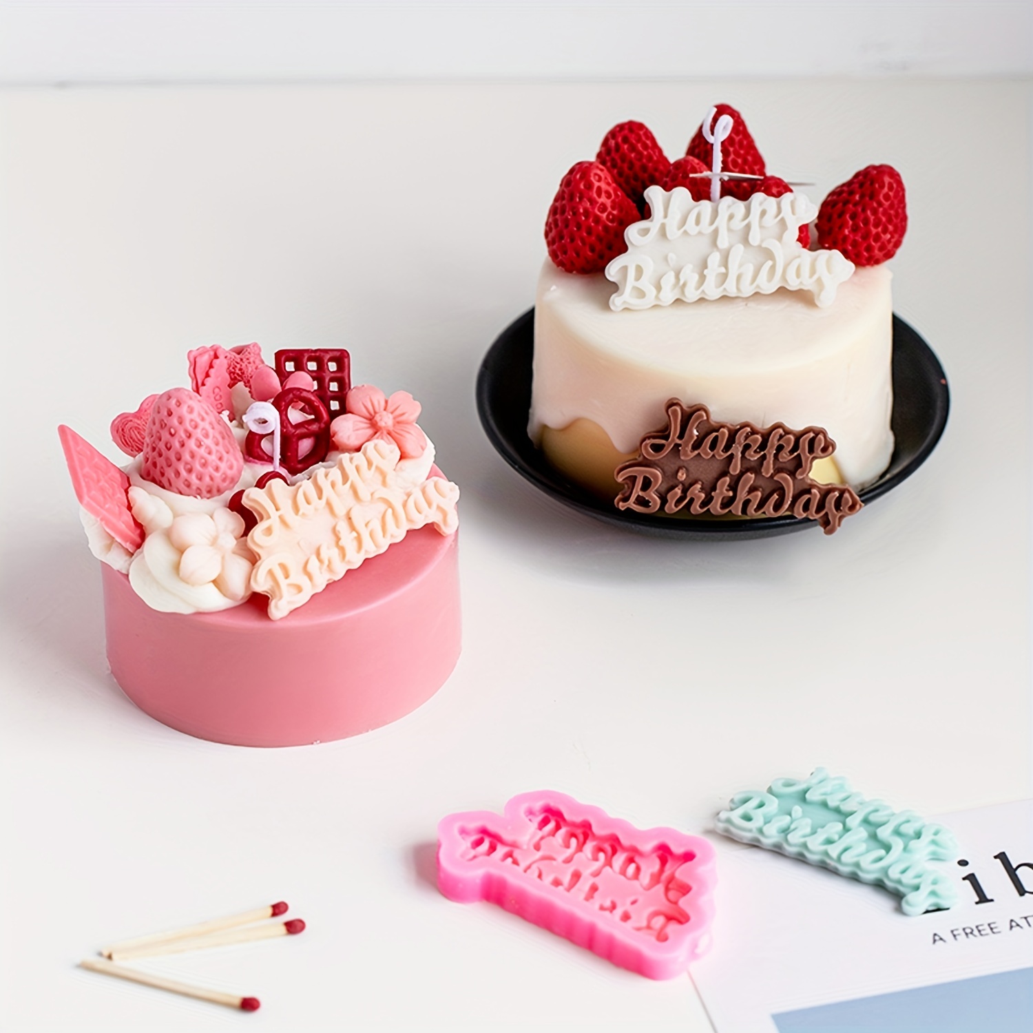 Strawberry Cake Decorating Silicone Mold Mini Chocolate - Temu