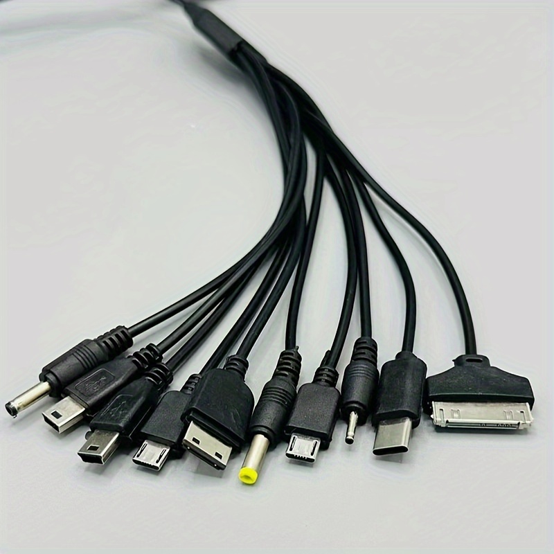 Adaptateur de Câble Universal 10 en 1 Multi USB pour téléphone