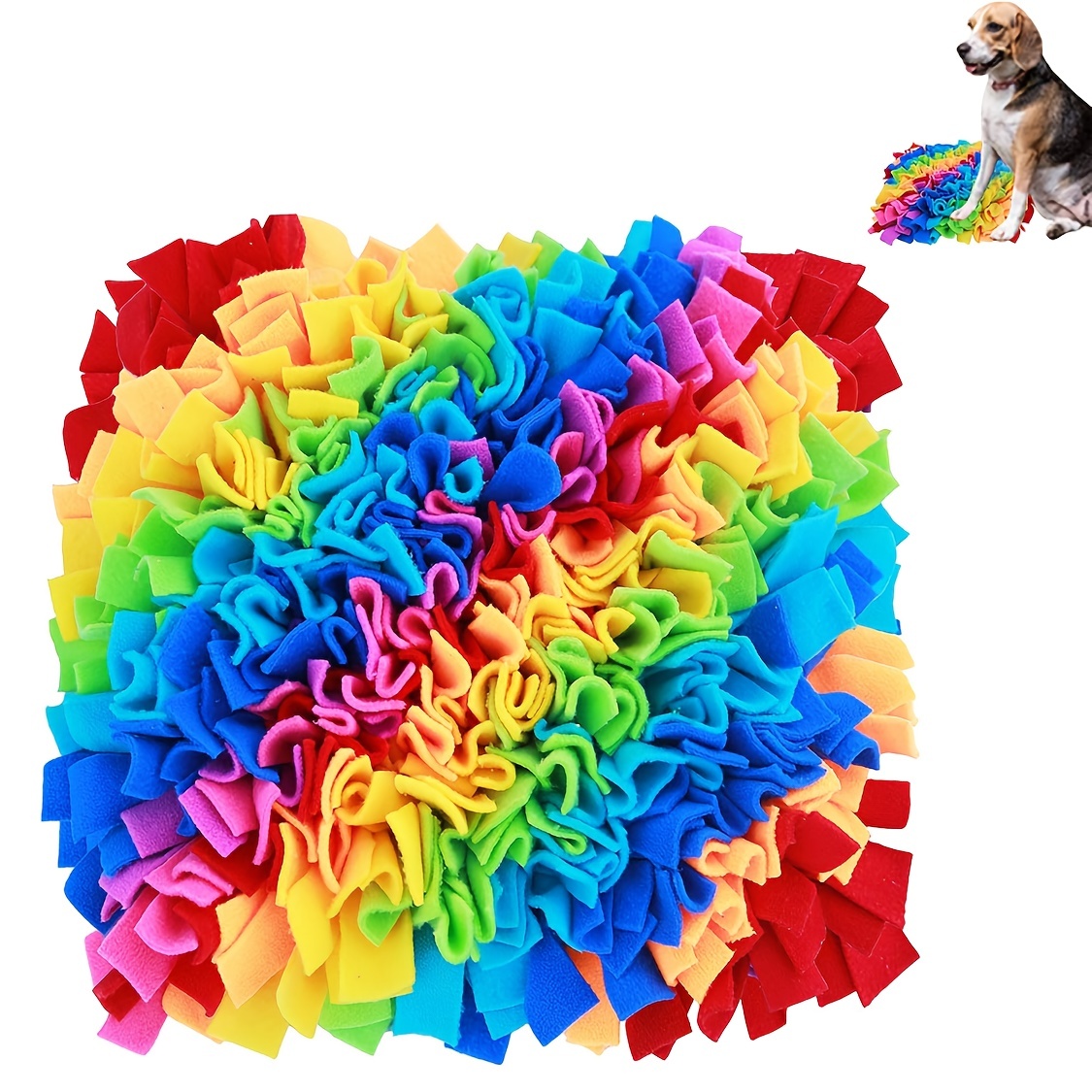 Ablechien Snuffle Mats for Dog Small - Dog Sniff Mat Foraging Mat