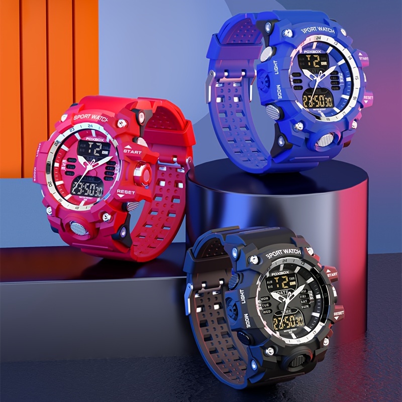 Relojes digitales para mujeres, hombres y niños, reloj cronógrafo, reloj de  pulsera de moda, reloj electrónico