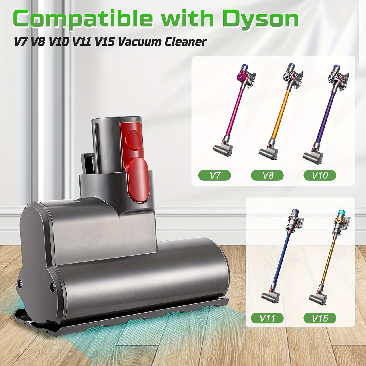 Dyson V7 V8 V10 V11 V15 Vacuum Cleaner Brush Attachment Accessories Ki