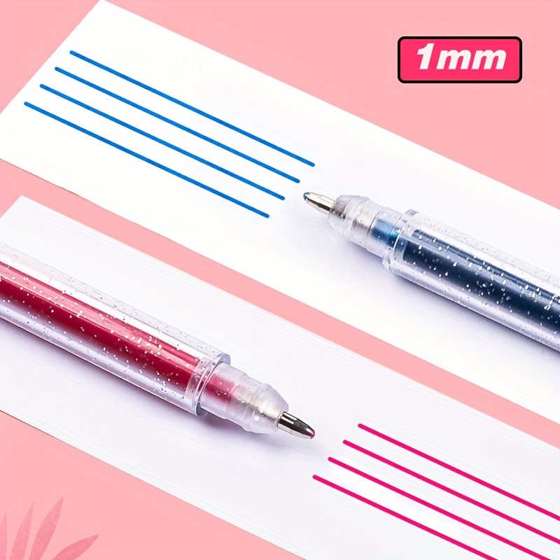12Pcs/Set Gel Pen Set Glitter Gel Pens For School Office Adult Coloring  Book Journals Drawing Doodling Art Markers Promotion Pen