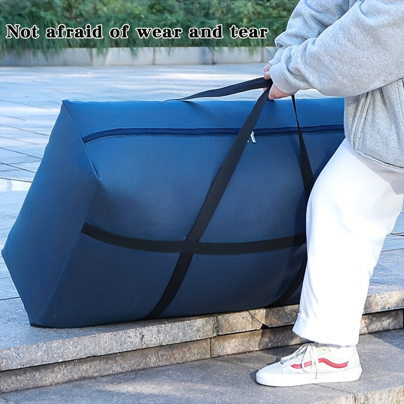 1PC Navy Oxford Fabric Moving Bag, Luggage Storage Bag, Clothing