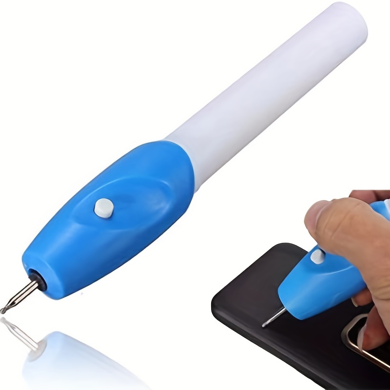 Electric Engraving Pen with 37 Bits, Portable USB Rechargable