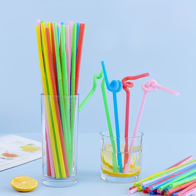 5pcs Kettle Straws Spring Buffer Design Drinking Straws Easy To