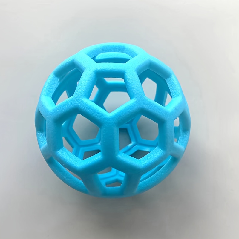 Rubber dog online ball with holes