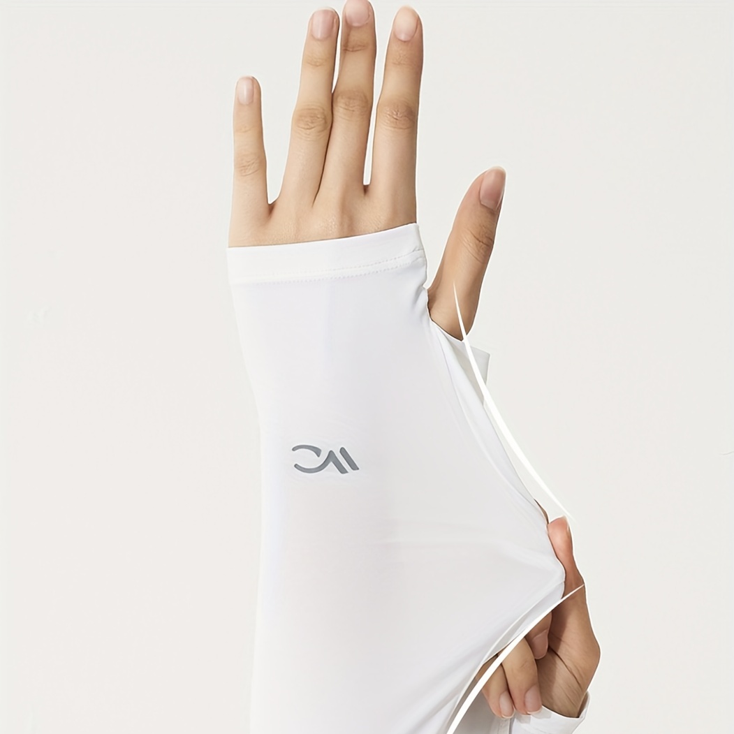 Stay Cool Protected Summer Vvc's Anti uv Ice Silk Arm Sleeve - Temu  Australia