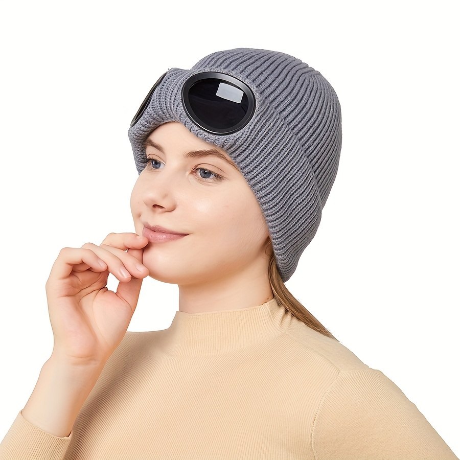 1pc Autunno E Inverno Antivento Più Cappello Lavorato A - Temu Italy