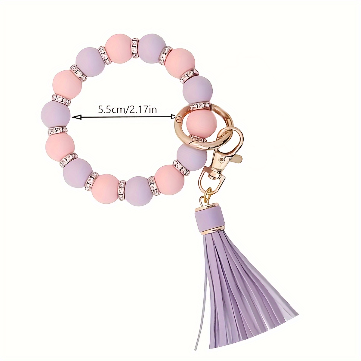 Silicone Beads Set Diy Keychain Necklace Bracelet - Temu