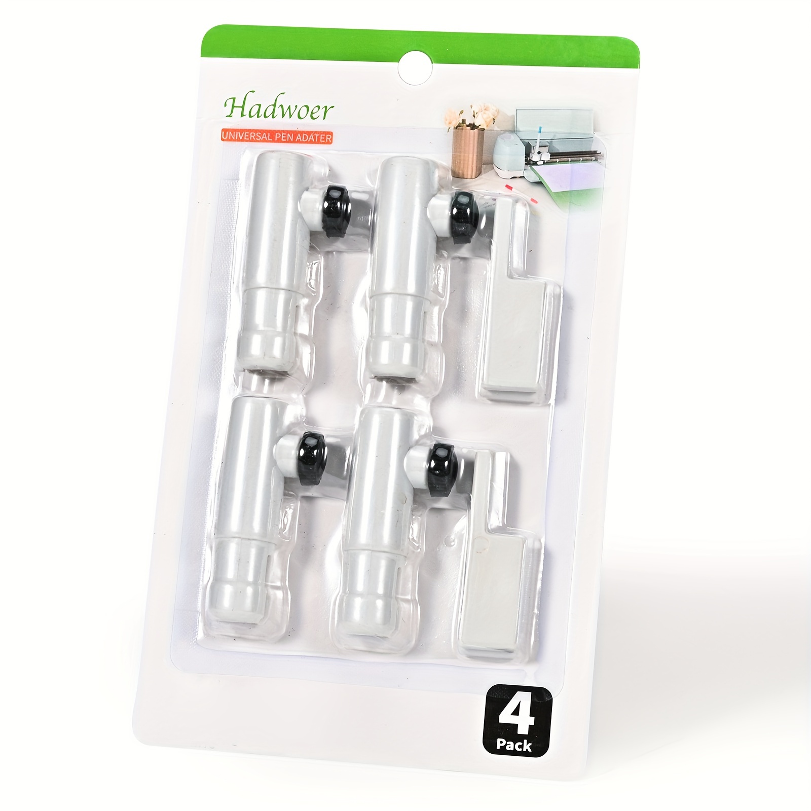 TVIOX Adaptador universal para bolígrafo Cricut – 4 soportes para  bolígrafos Circut con espaciadores, clip ajustable para bolígrafo de  cricket