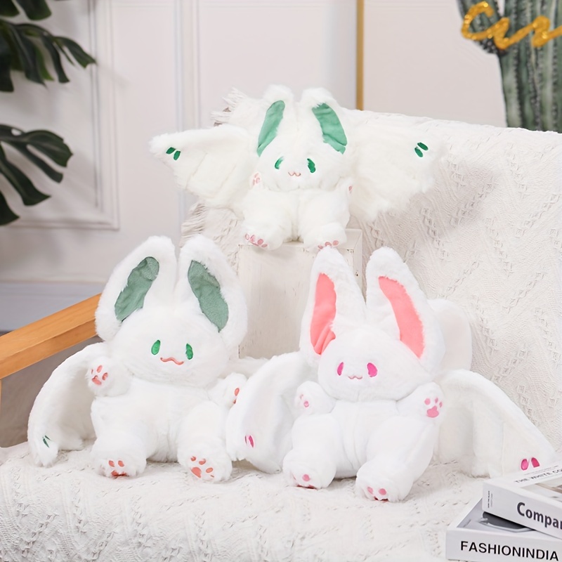  VERSAINSECT t Plush,Upside Down Bunny Bat Animal Plush,Cute  Creative Plush Toy Children's Gifts Rabbit Stuffed Animal : Toys & Games