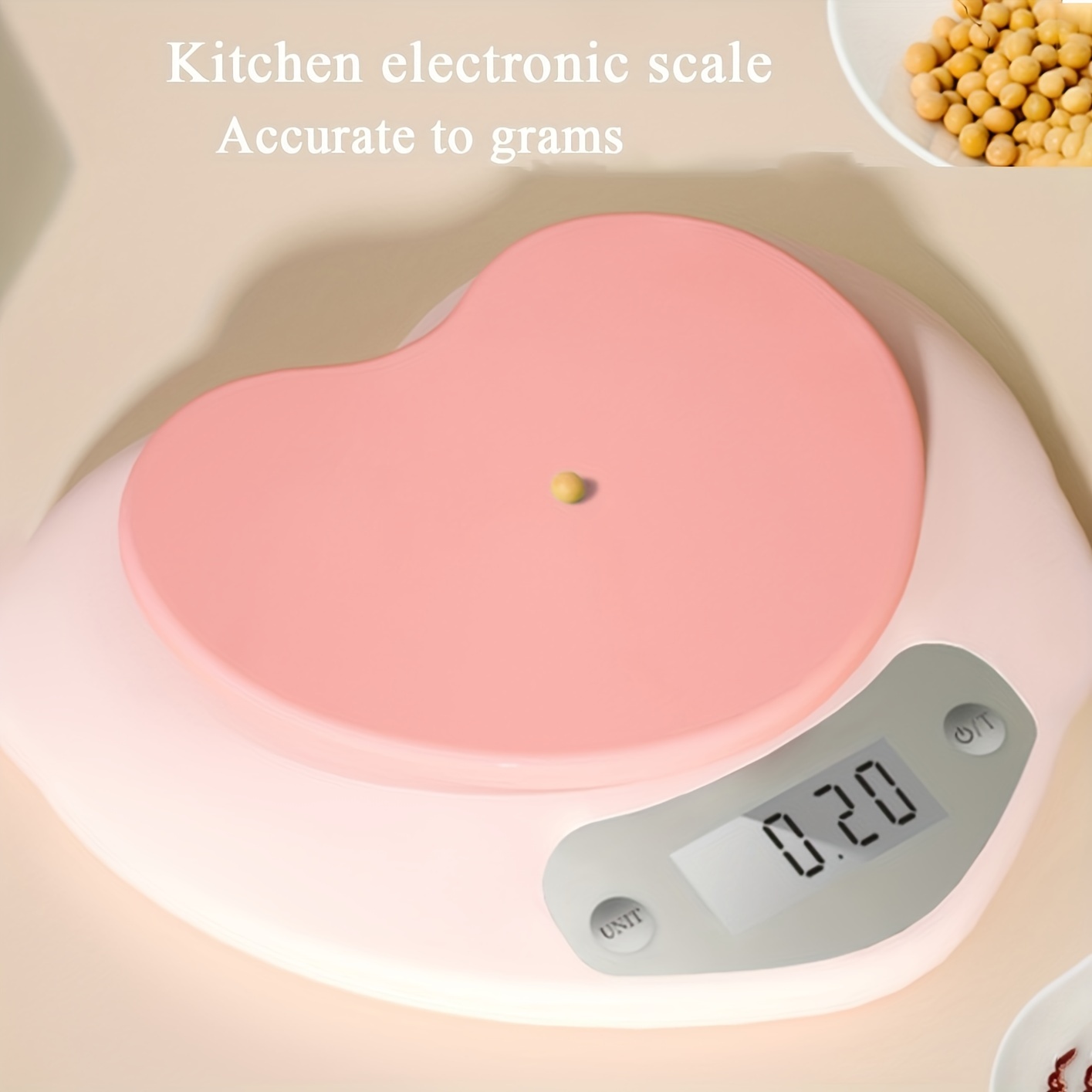 Food Scale, Battery Model Kitchen Scale, Heart-shaped Food Scales Digital  Weight Grams And Oz, Portable Electronic Scales For Household Countertop  Chinese Medicine Tea Coffee, Kitchen Utensils, Apartment Essentials, Back  To School Supplies 