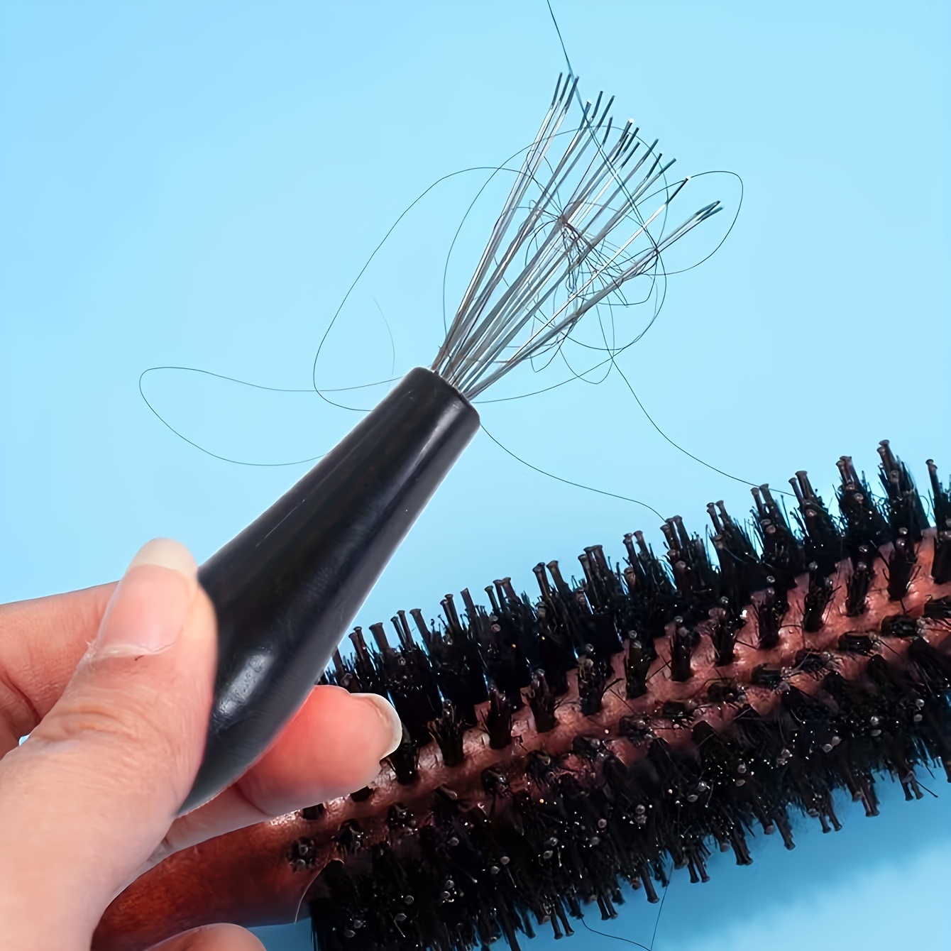 Comb Cleaning Brush, Handheld Mini Hair Brush, Curly Hair Comb Cleaning  Claws, Airbag Comb Hair Removal Claws Brush, Hair Cleaning Tools, Comb Hair  Remover, Cleaning Supplies, Cleaning Tool, Ready For School 