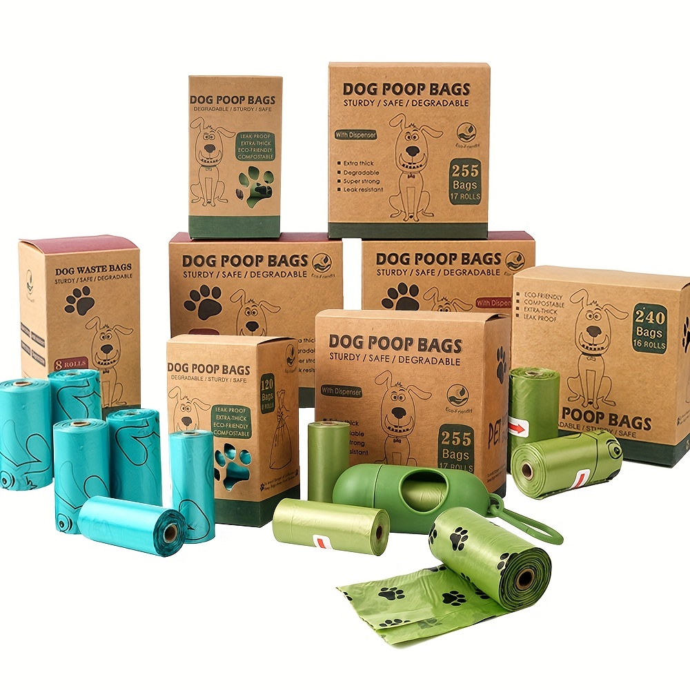 Amazon.com: ATIFBOP Biodegradable Dog Poop Bags 720 Counts 48 Rolls, Leak  Proof and Thicken Pet Poop Bag (Scented) : Pet Supplies